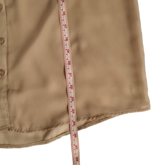 Impulse Sheer Sleeveless Shirt Size 16 - Picture 6 of 11